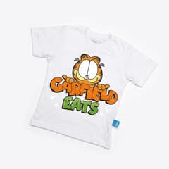 Kaos Garfield - warna Putih