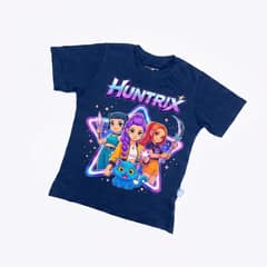 Kaos Huntrix - warna Navy