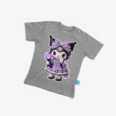 Kaos Kuromi Ungu - warna Abu-abu