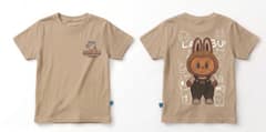 Kaos Labubu - warna Krem