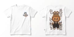 Kaos Labubu - warna Putih