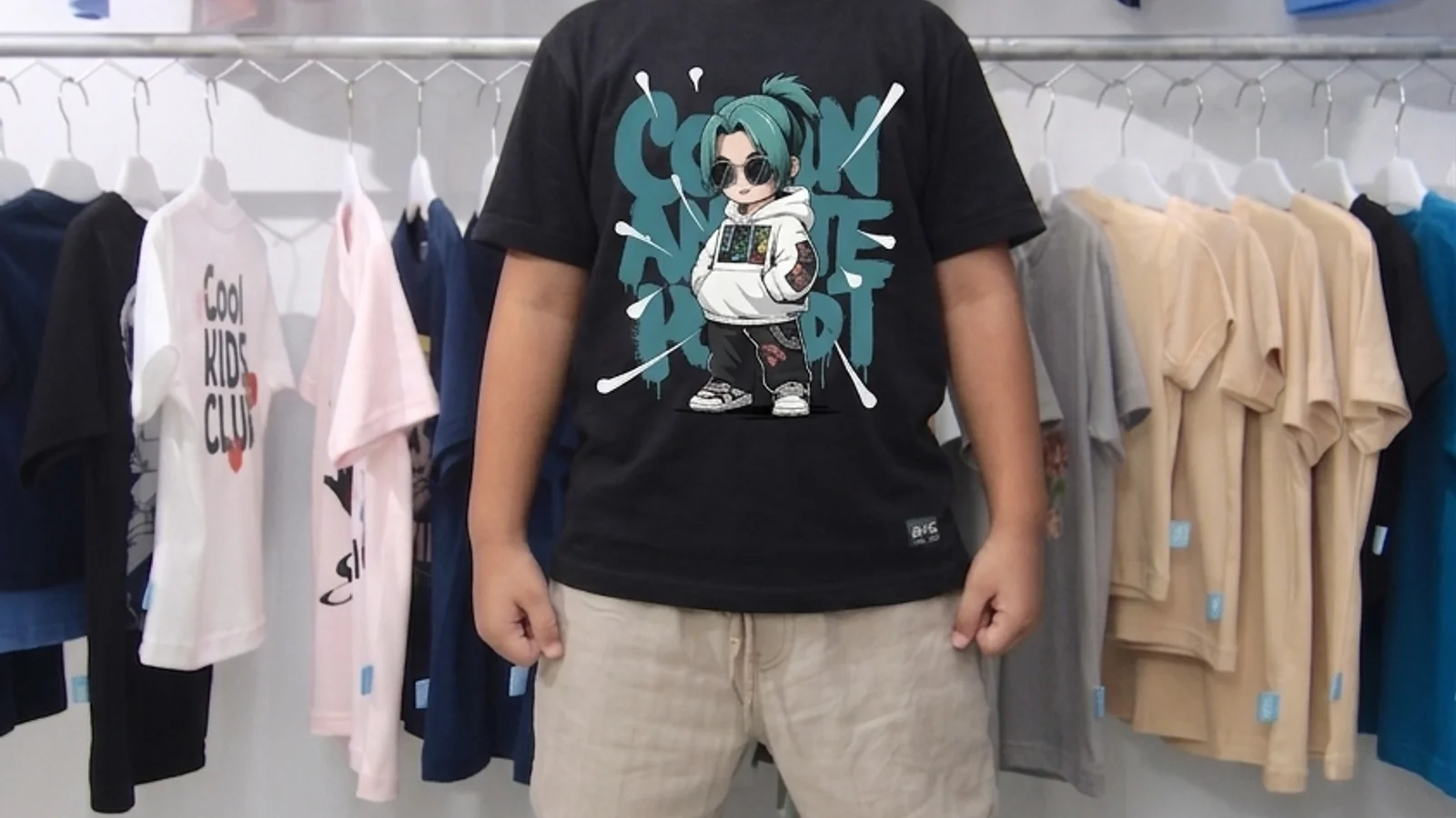 Koleksi kaos anak laki-laki karakter superhero dan kartun bahan katun combed 30s di Gamaliel Kids